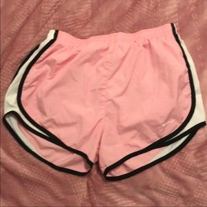 pink nike shorts